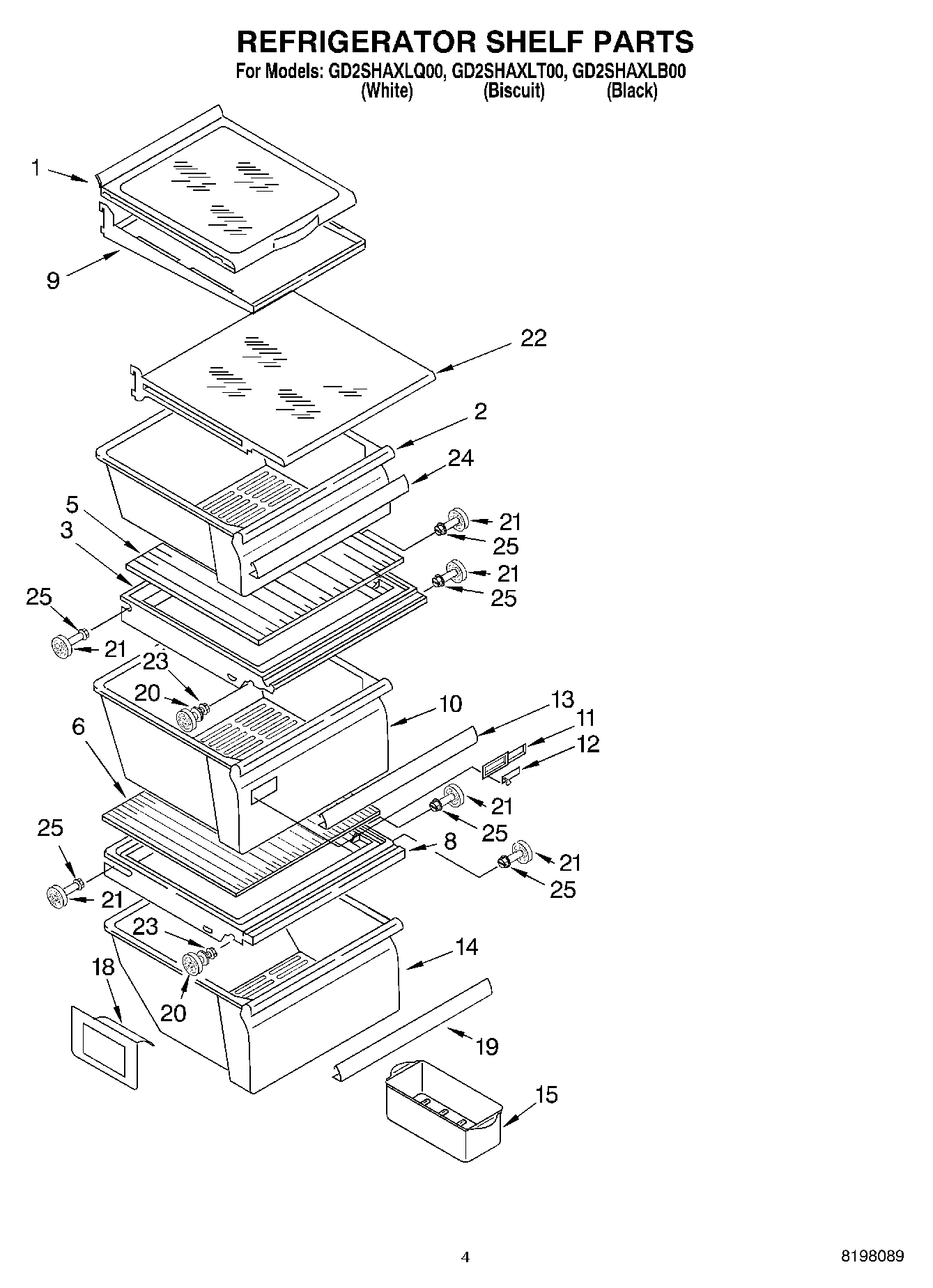 03 - REFRIGERATOR SHELF