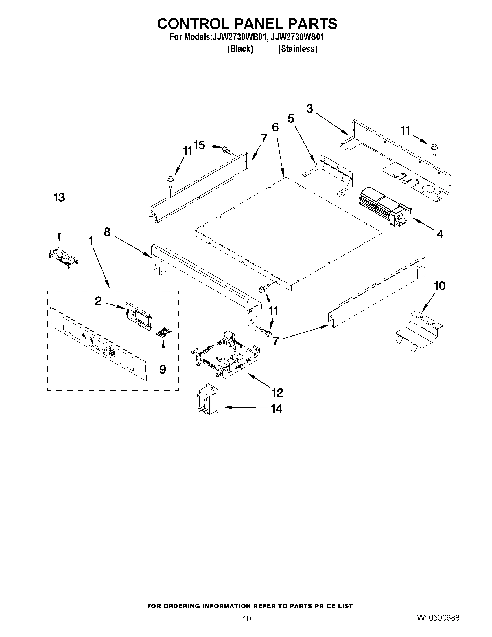 06 - CONTROL PANEL PARTS