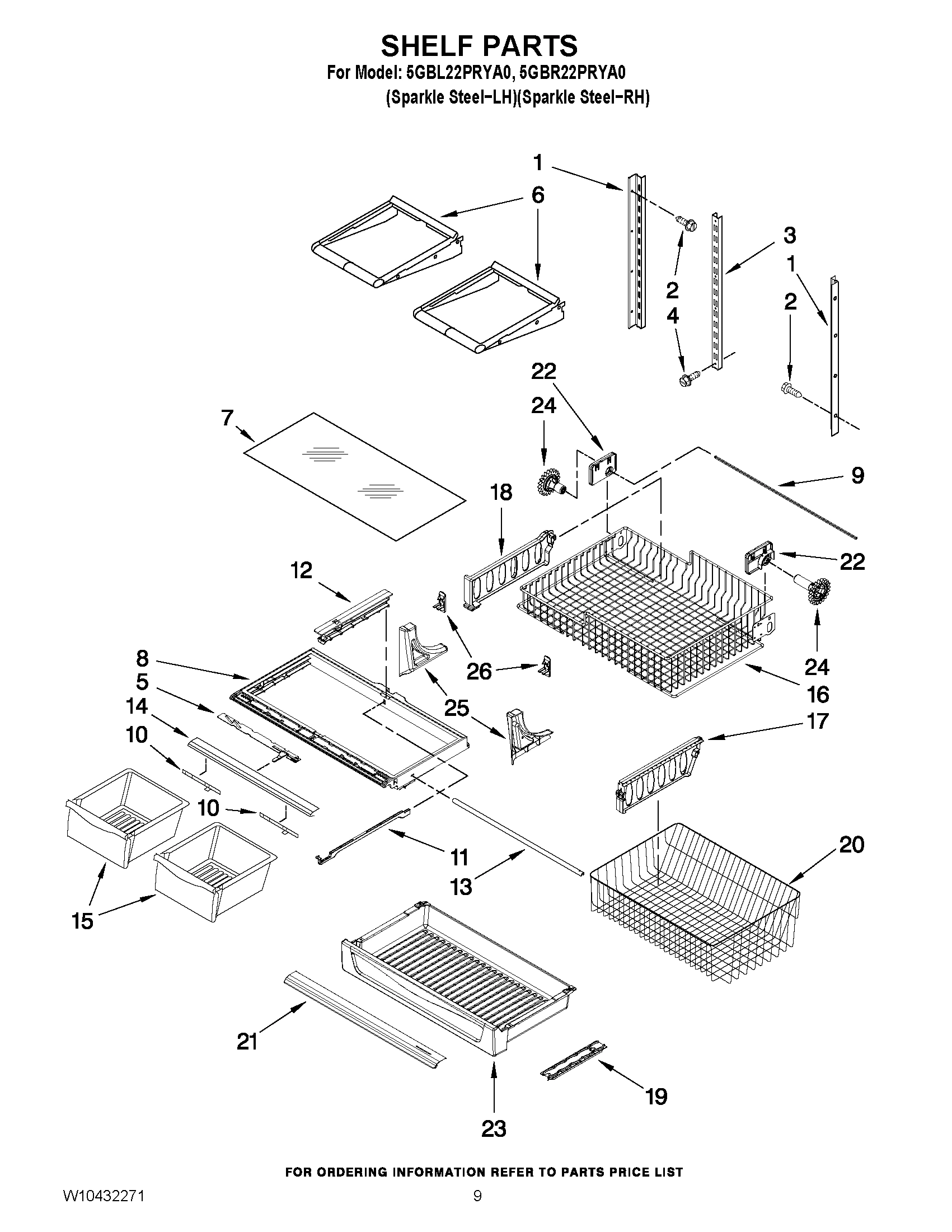 05 - SHELF PARTS