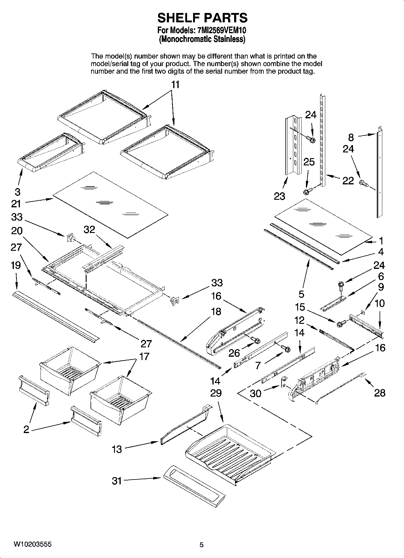 03 - SHELF PARTS