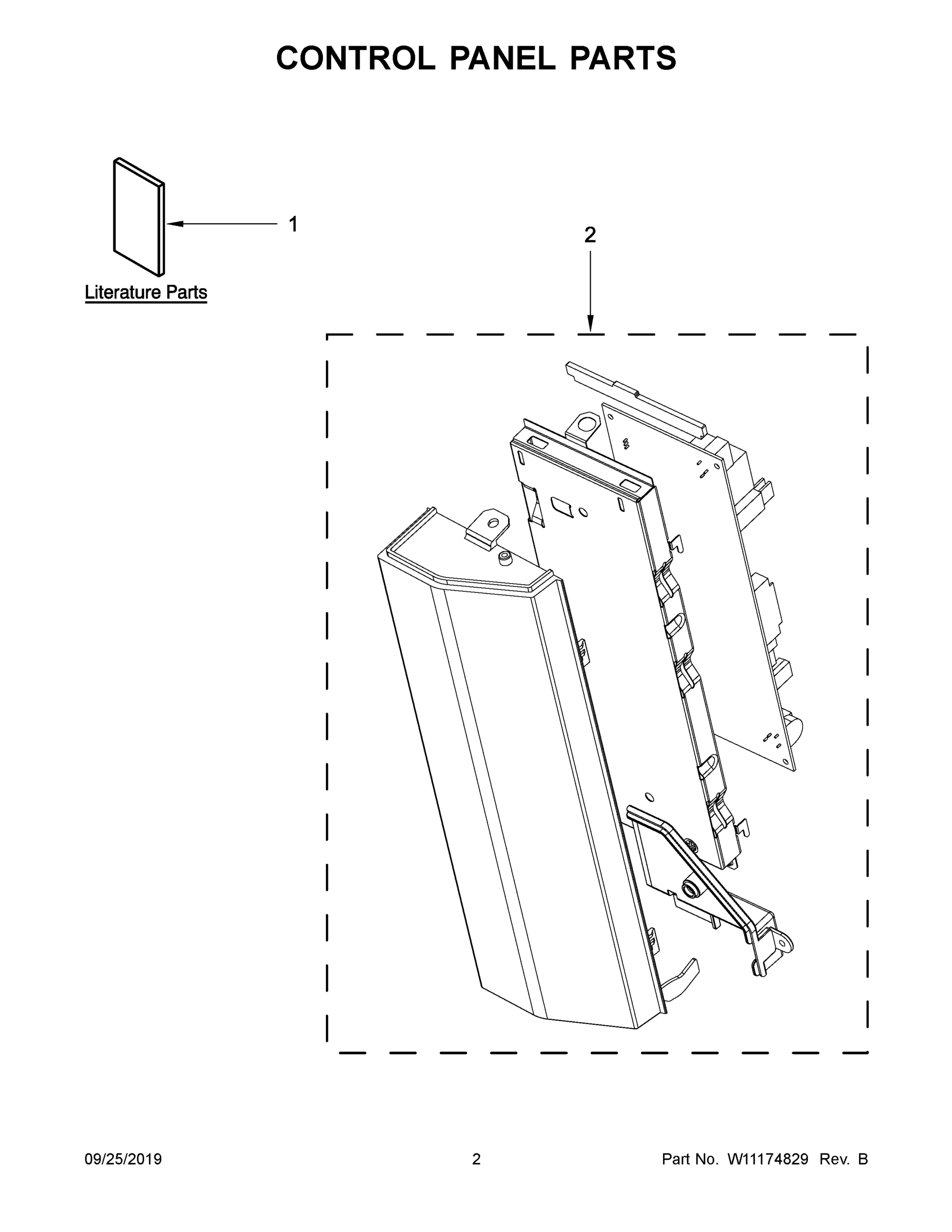 02 - CONTROL PANEL PARTS
