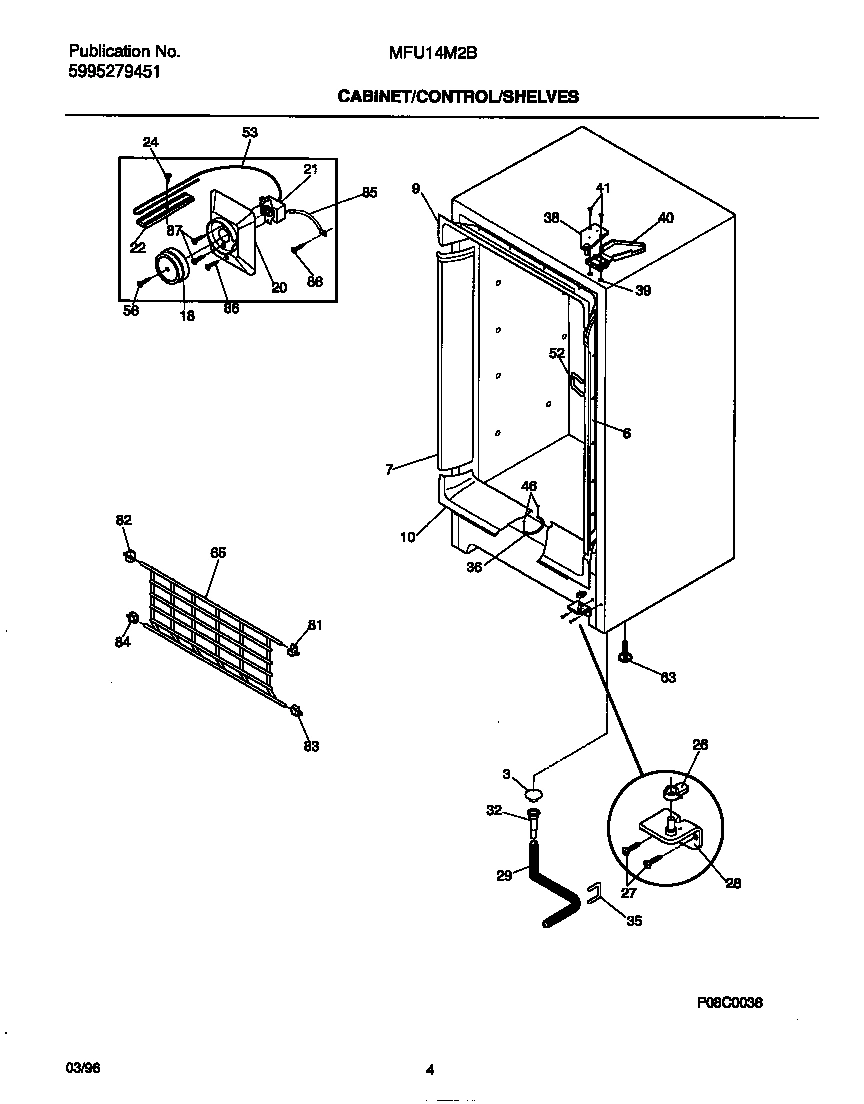 03 - CABINET/CONTROL/SHELVES