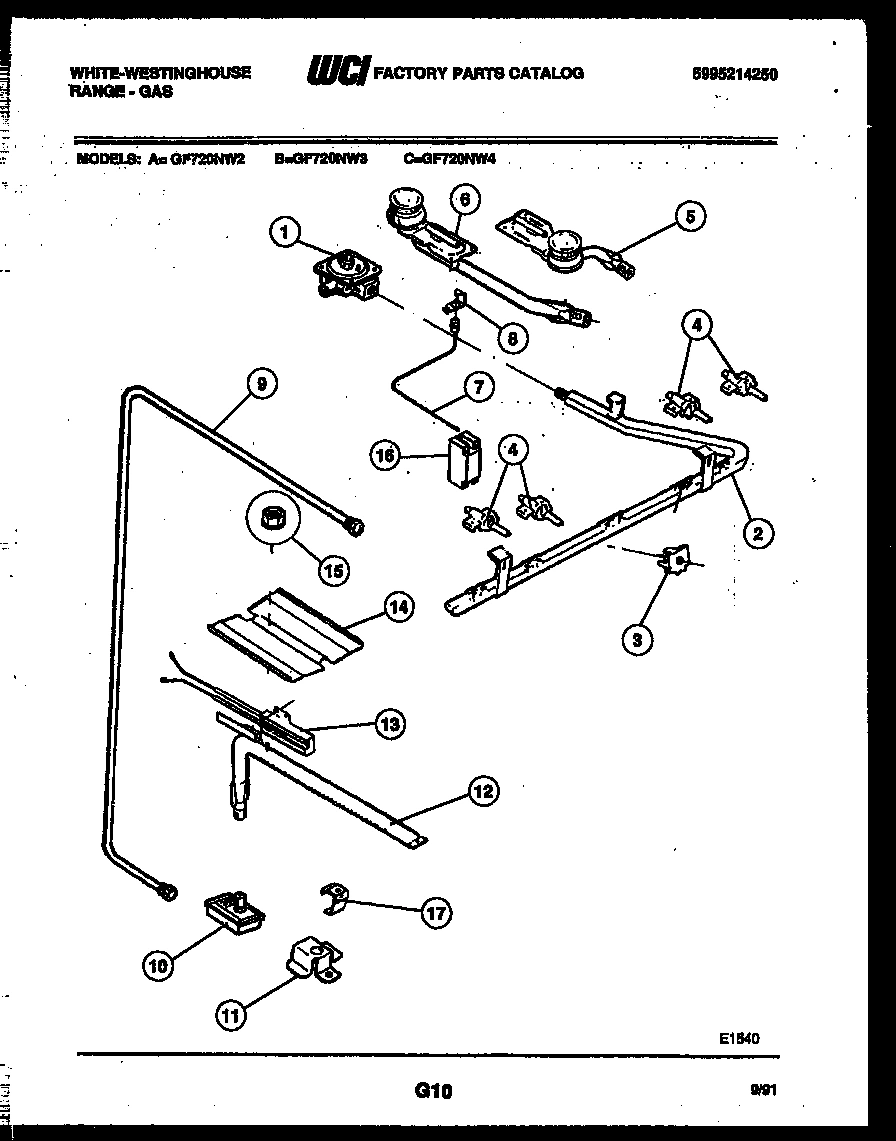 06 - BURNER, MANIFOLD AND GAS CONTROL