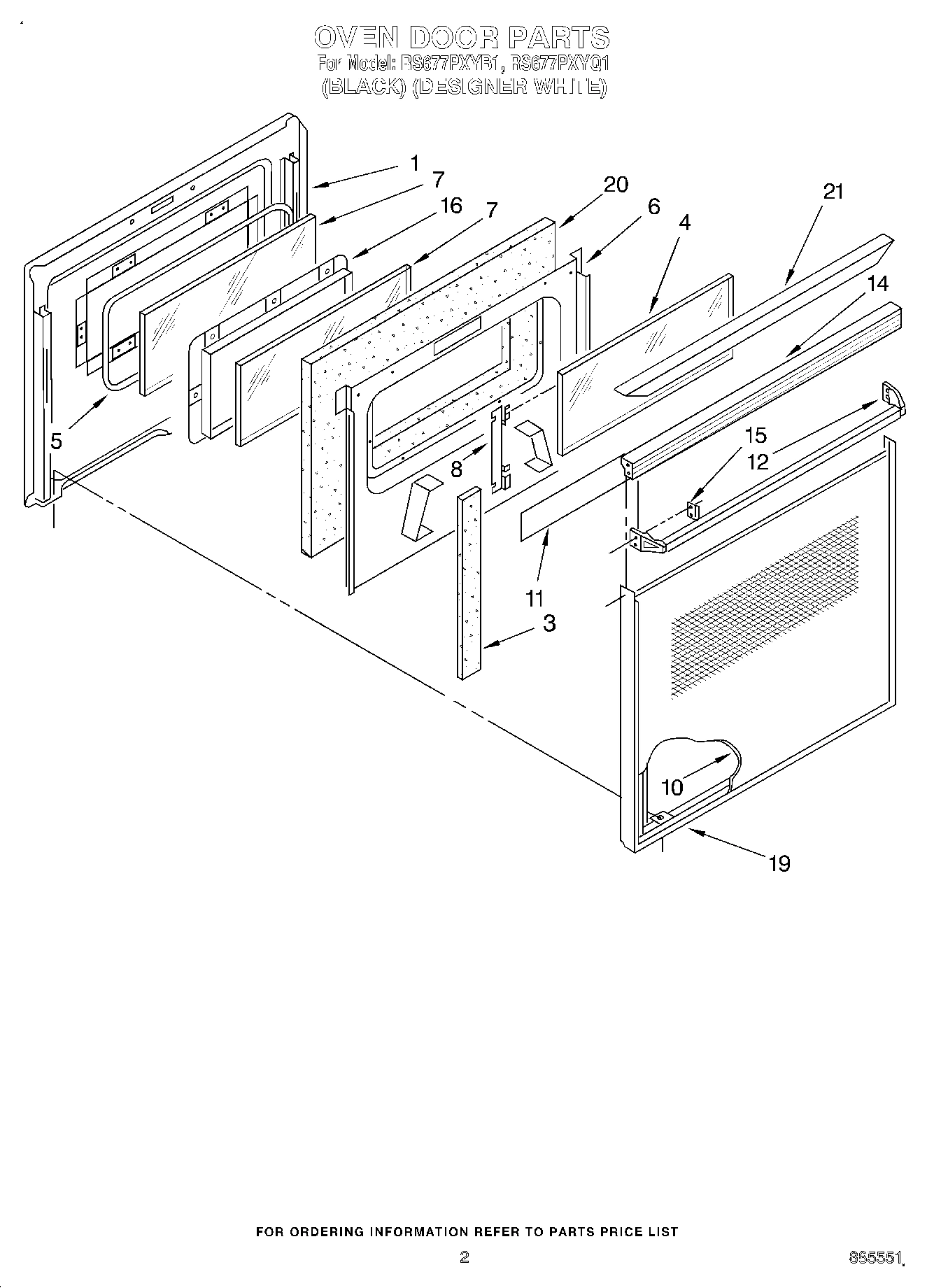 02 - OVEN DOOR