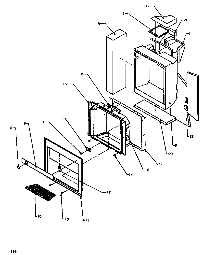 11 - ICE & WATER CAVITY