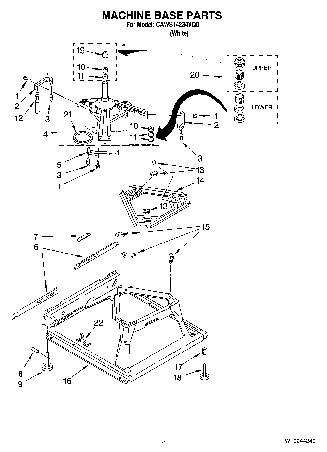 05 - MACHINE BASE PARTS