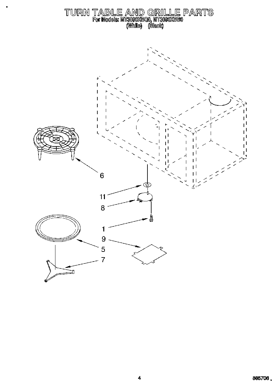 04 - TURN TABLE AND GRILLE