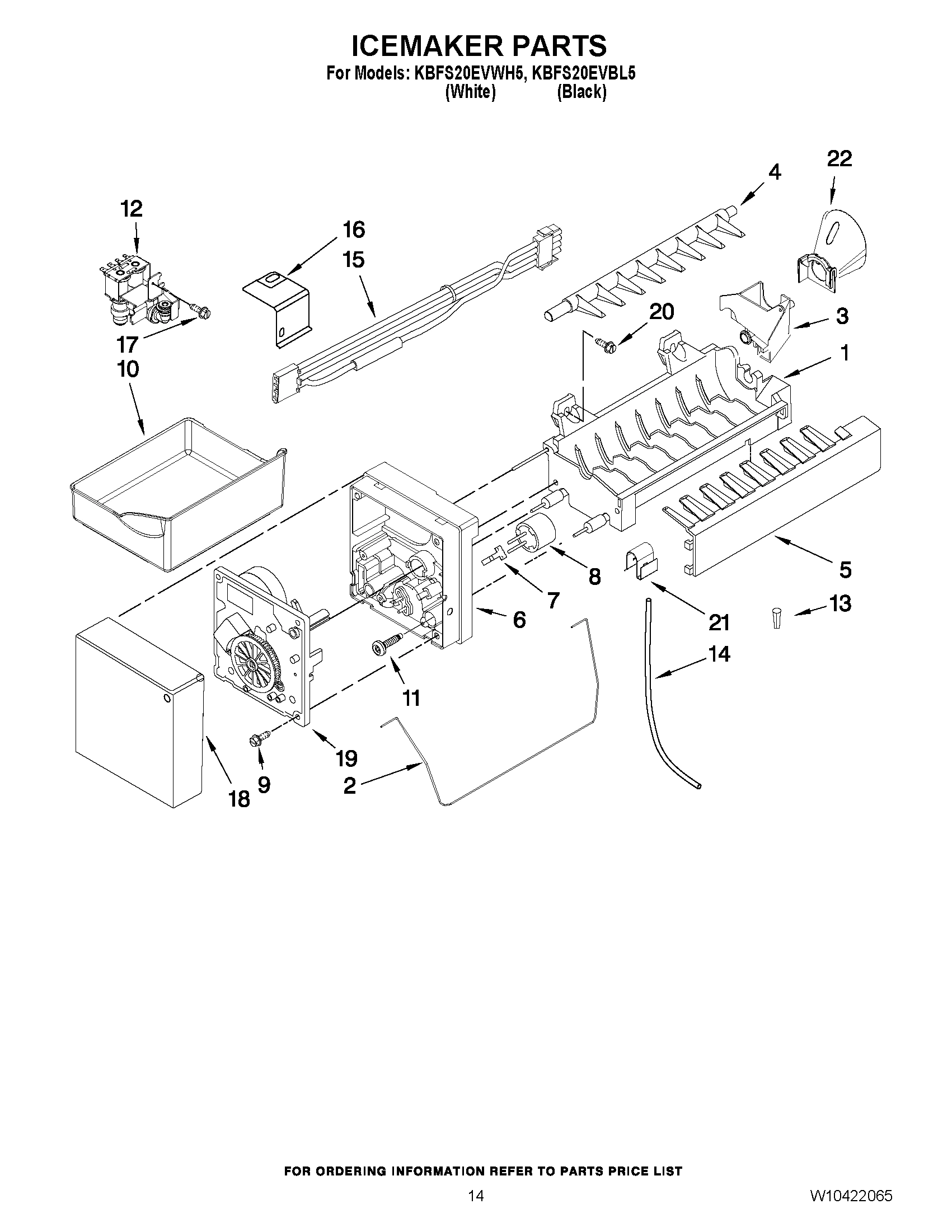 08 - ICEMAKER PARTS