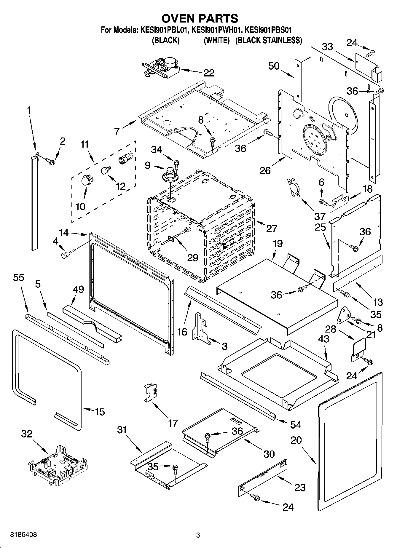 03 - OVEN PARTS
