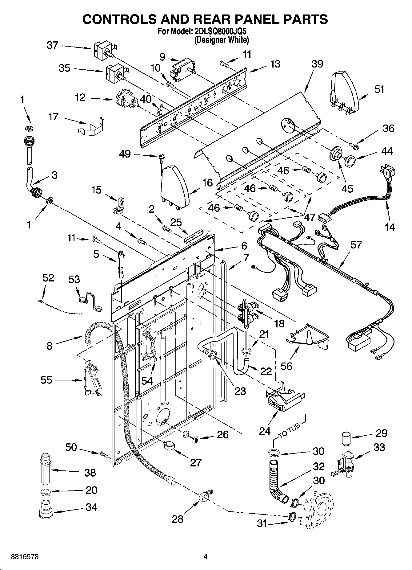 02 - CONTROLS AND REAR PANEL PARTS