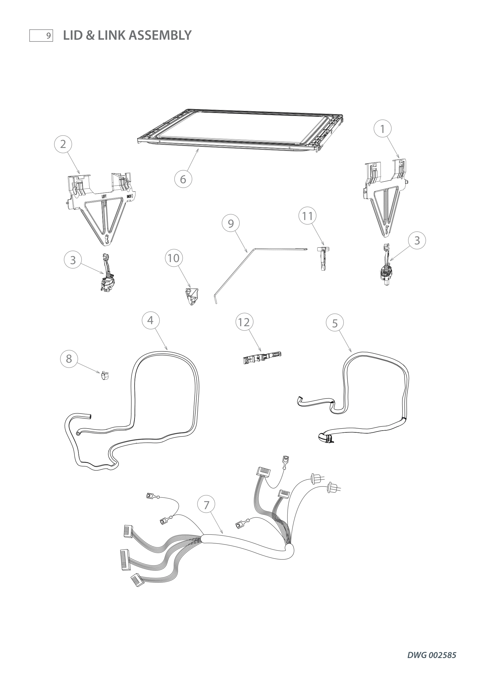 LID & LINK ASSEMBLY