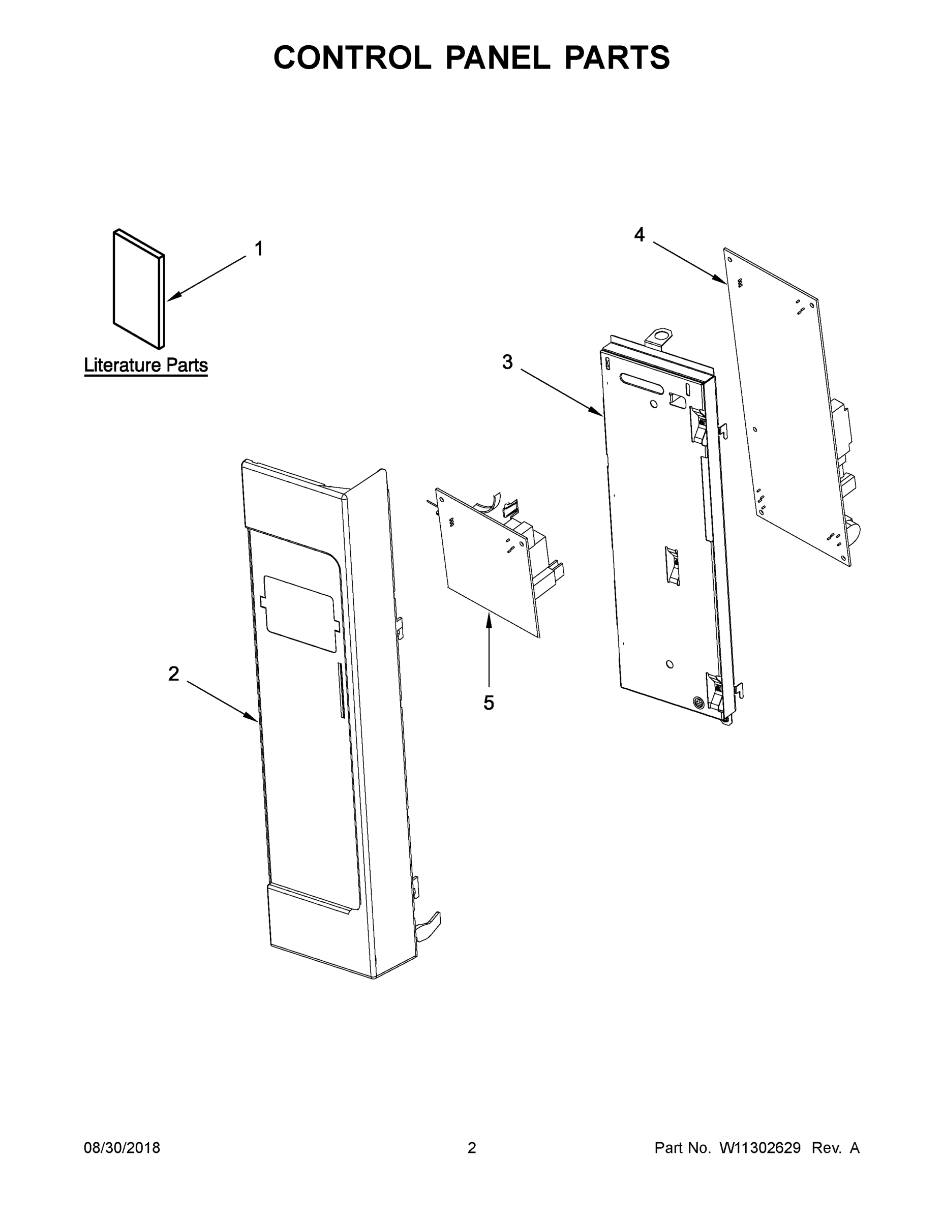 02 - CONTROL PANEL PARTS