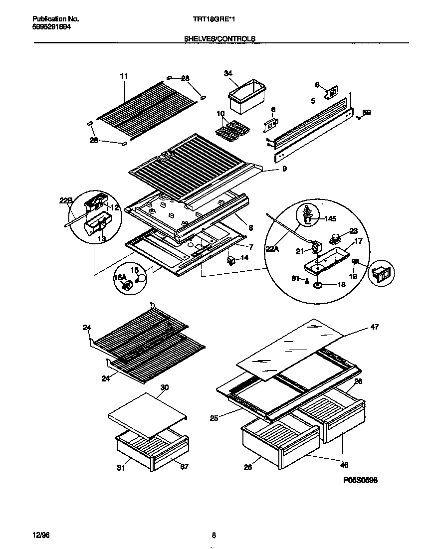 04 - SHELVES/CONTROLS