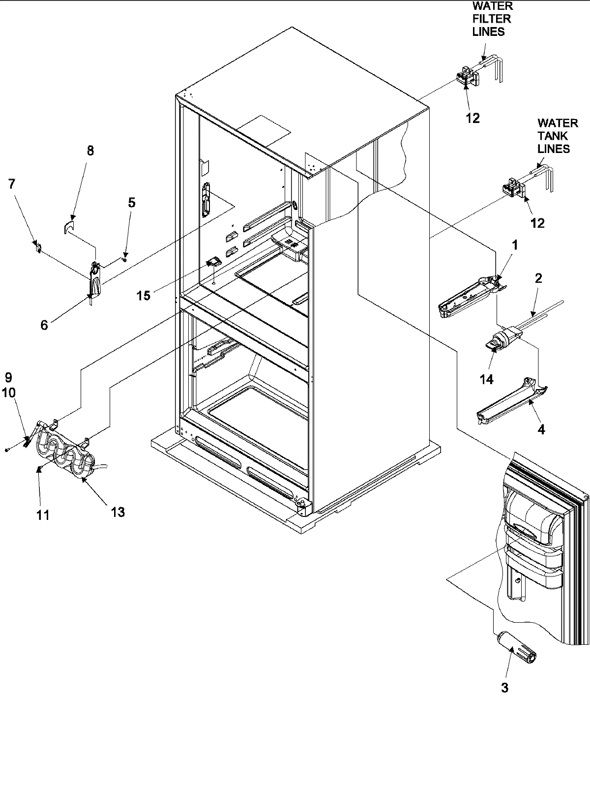 11 - WATER DISPENSER/FILTER