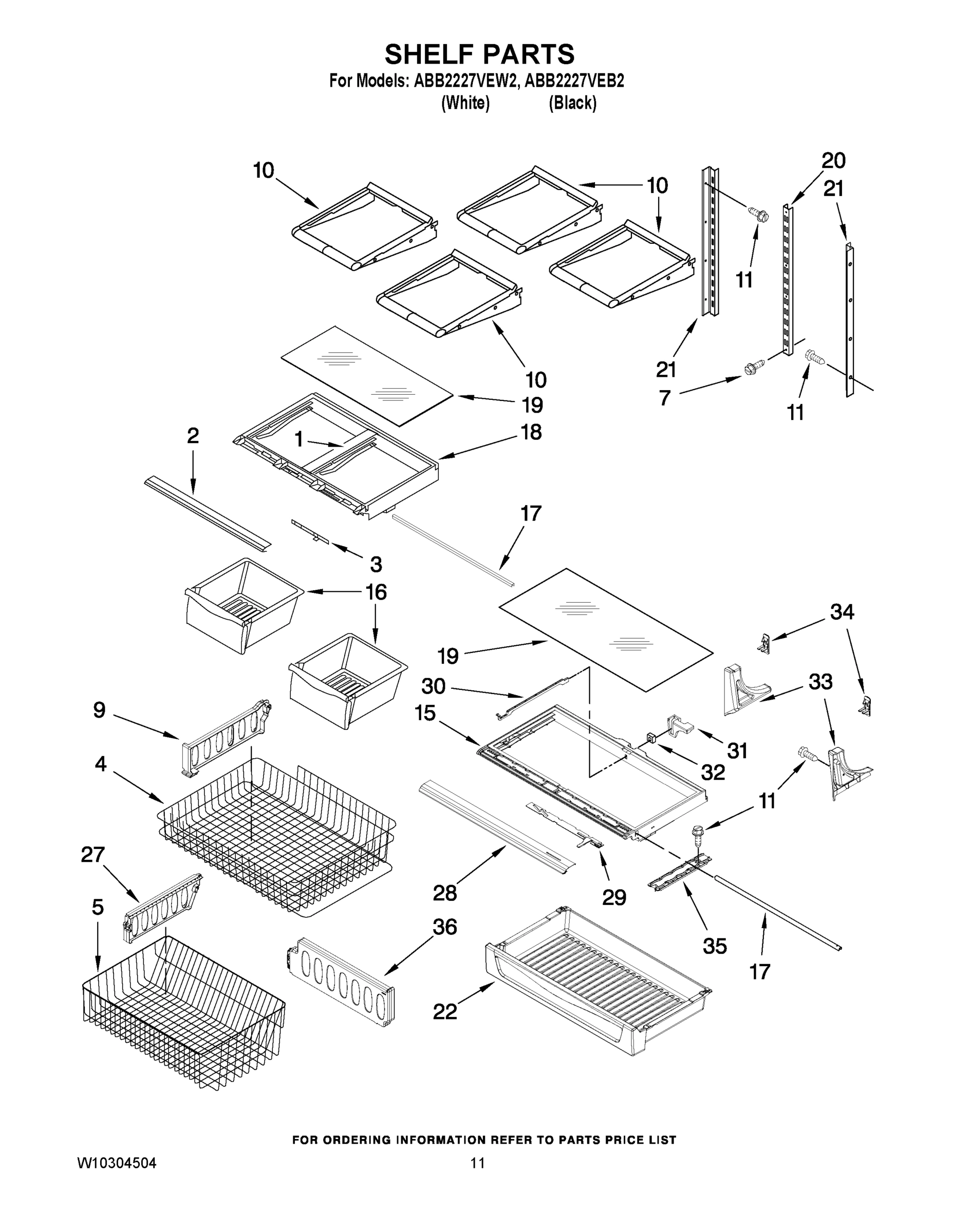 07 - SHELF PARTS