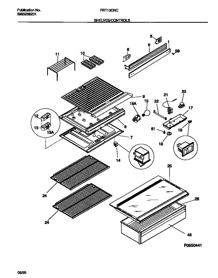 04 - SHELVES/CONTROLS