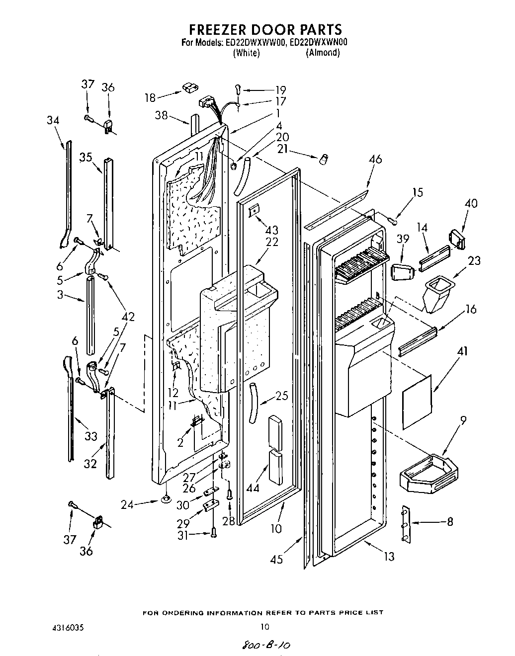 08 - FREEZER DOOR