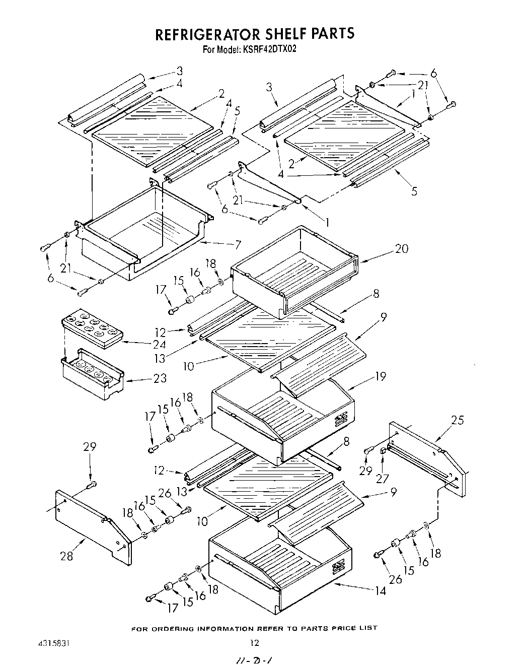 08 - REFRIGERATOR SHELF