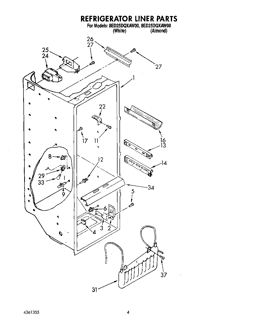 03 - REFRIGERATOR LINER