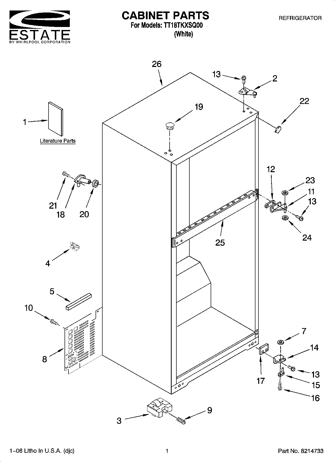 01 - CABINET PARTS