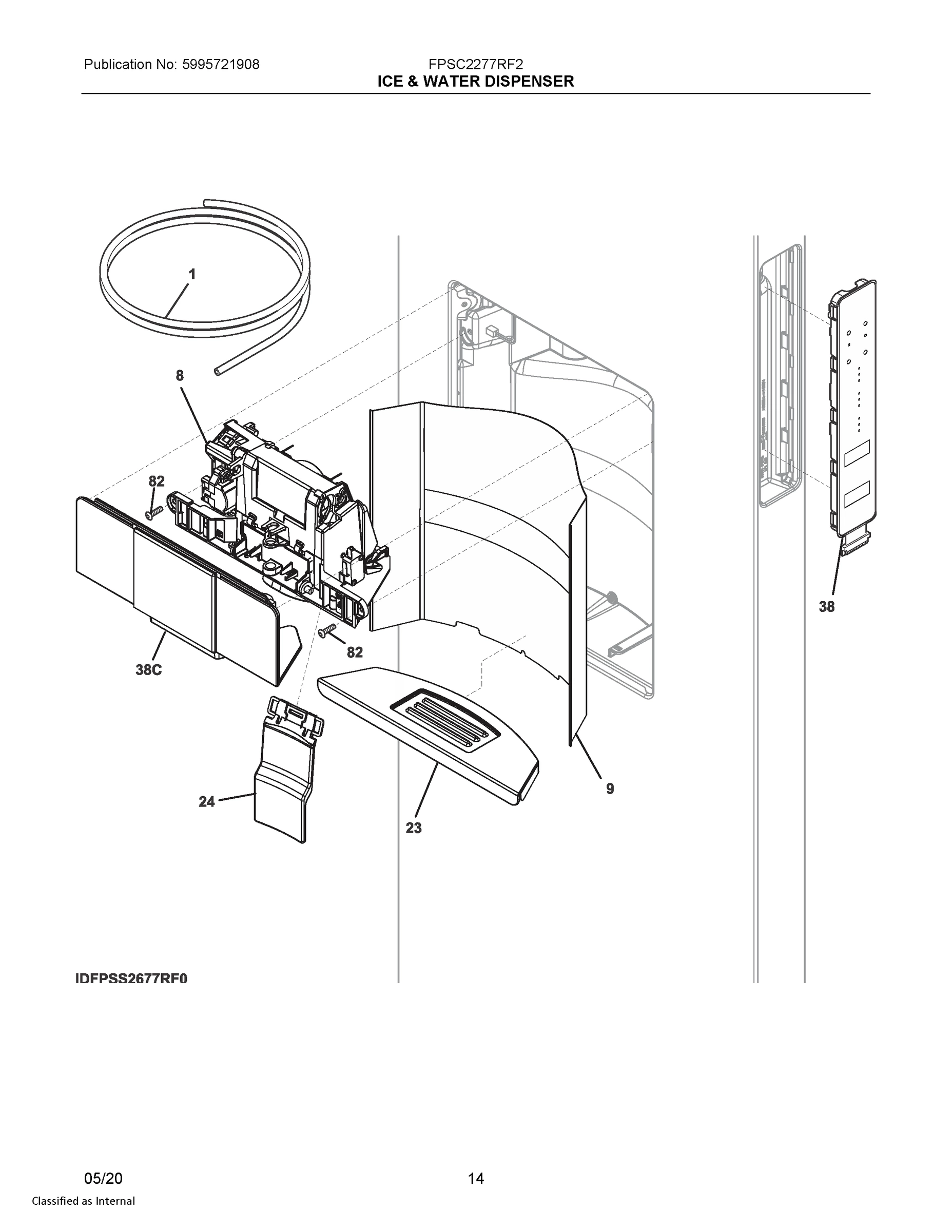 08 - ICE & WATER DISPENSER