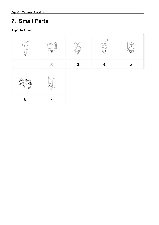 SMALL PARTS