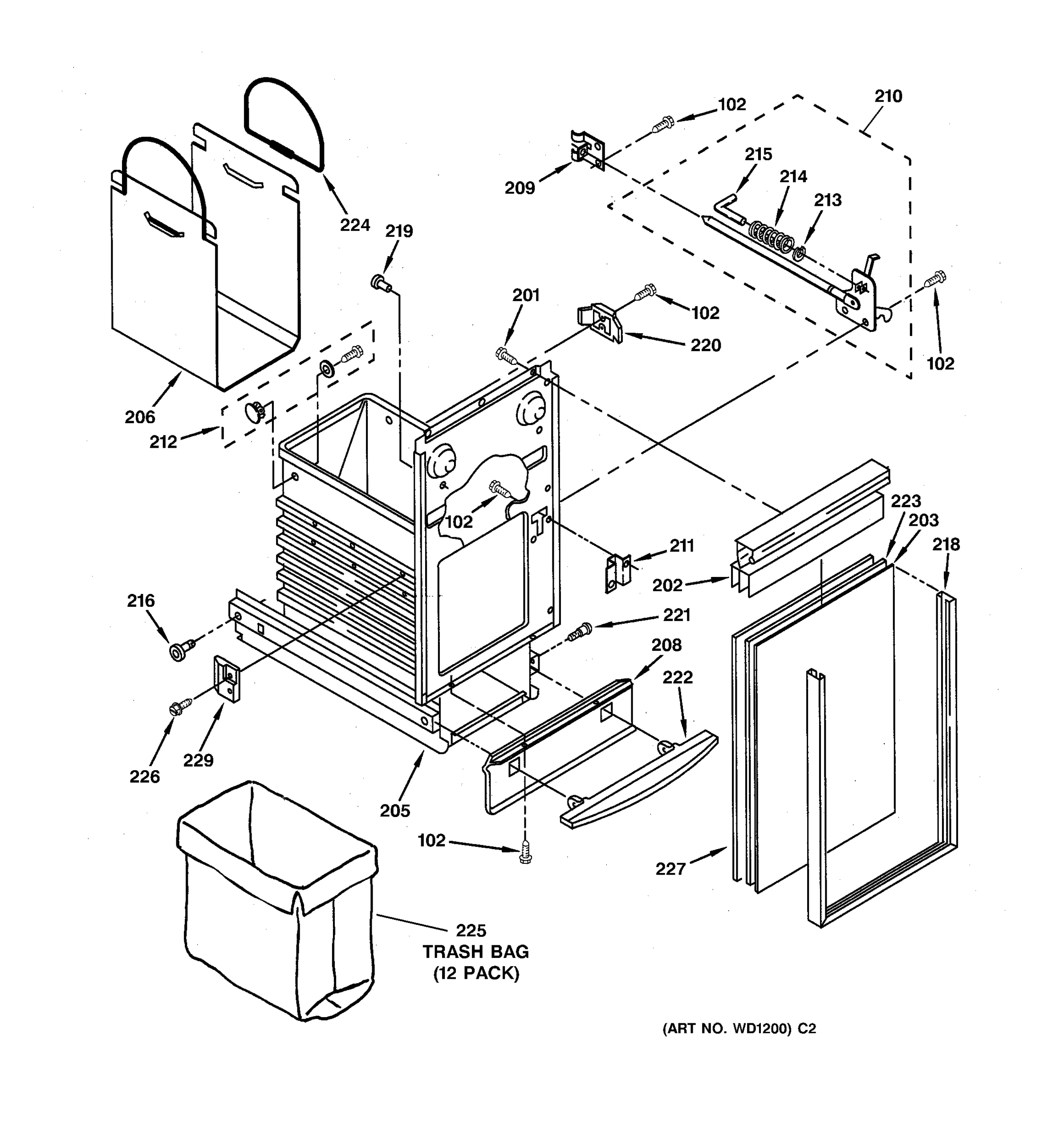 CONTAINER PARTS
