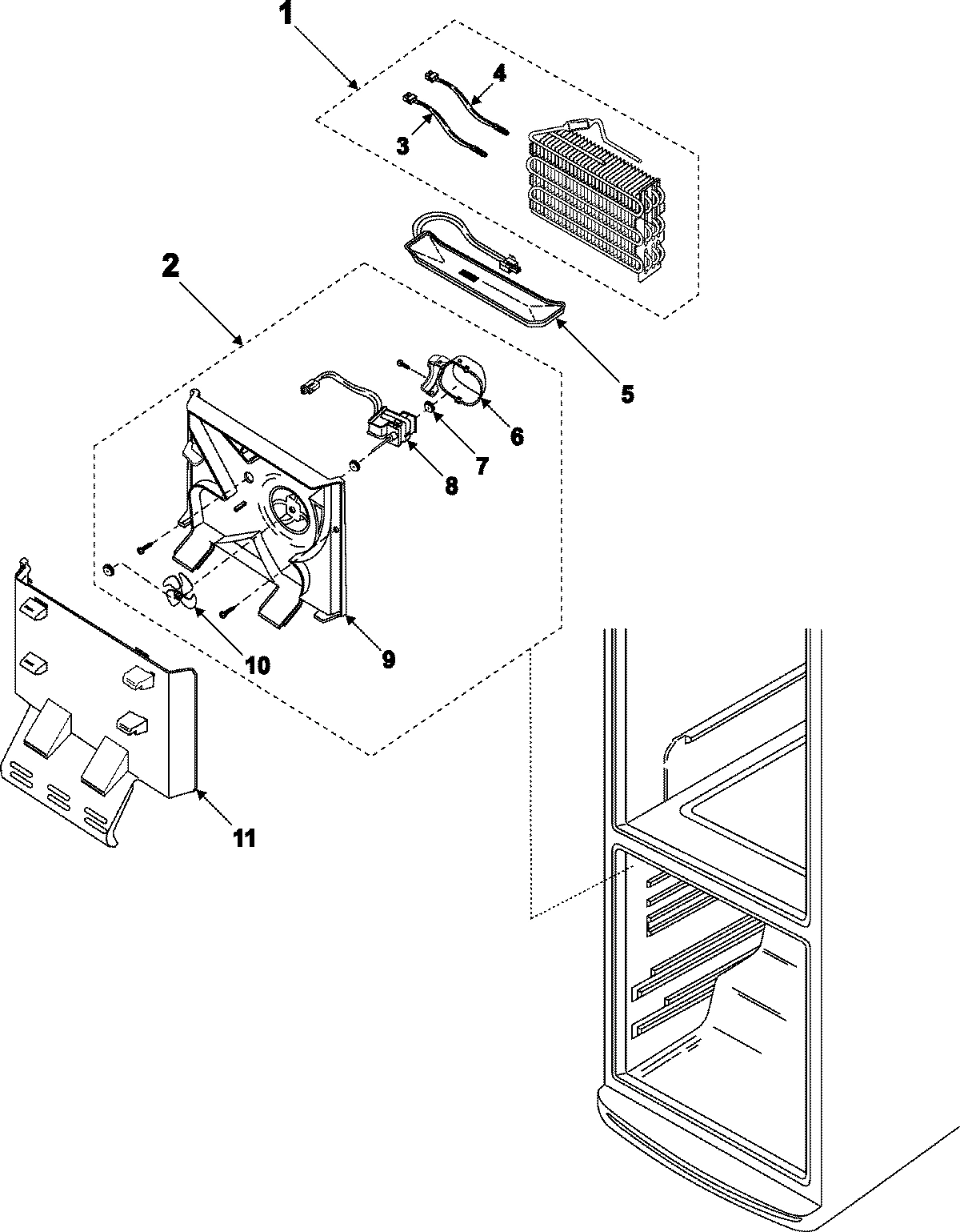 01 - FREEZER COMPARTMENT