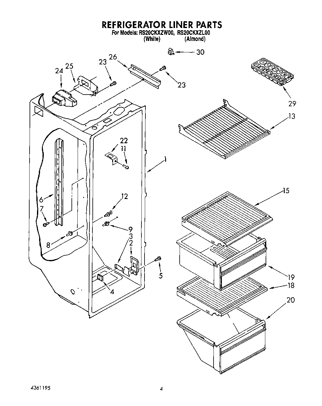 03 - REFRIGERATOR LINER