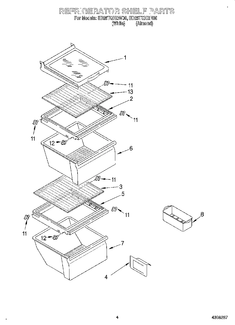 03 - REFRIGERATOR SHELF