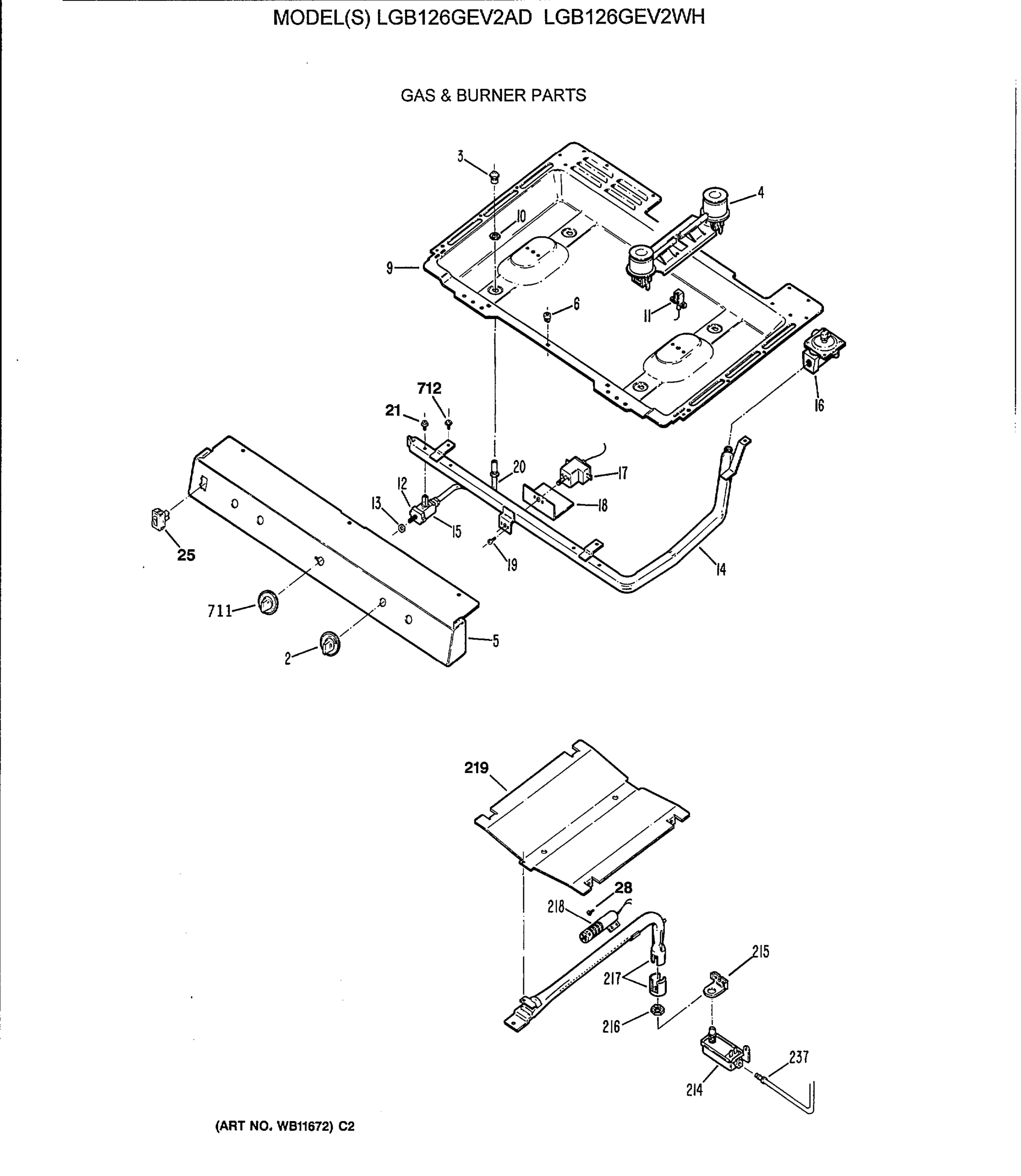 GAS & BURNER PARTS