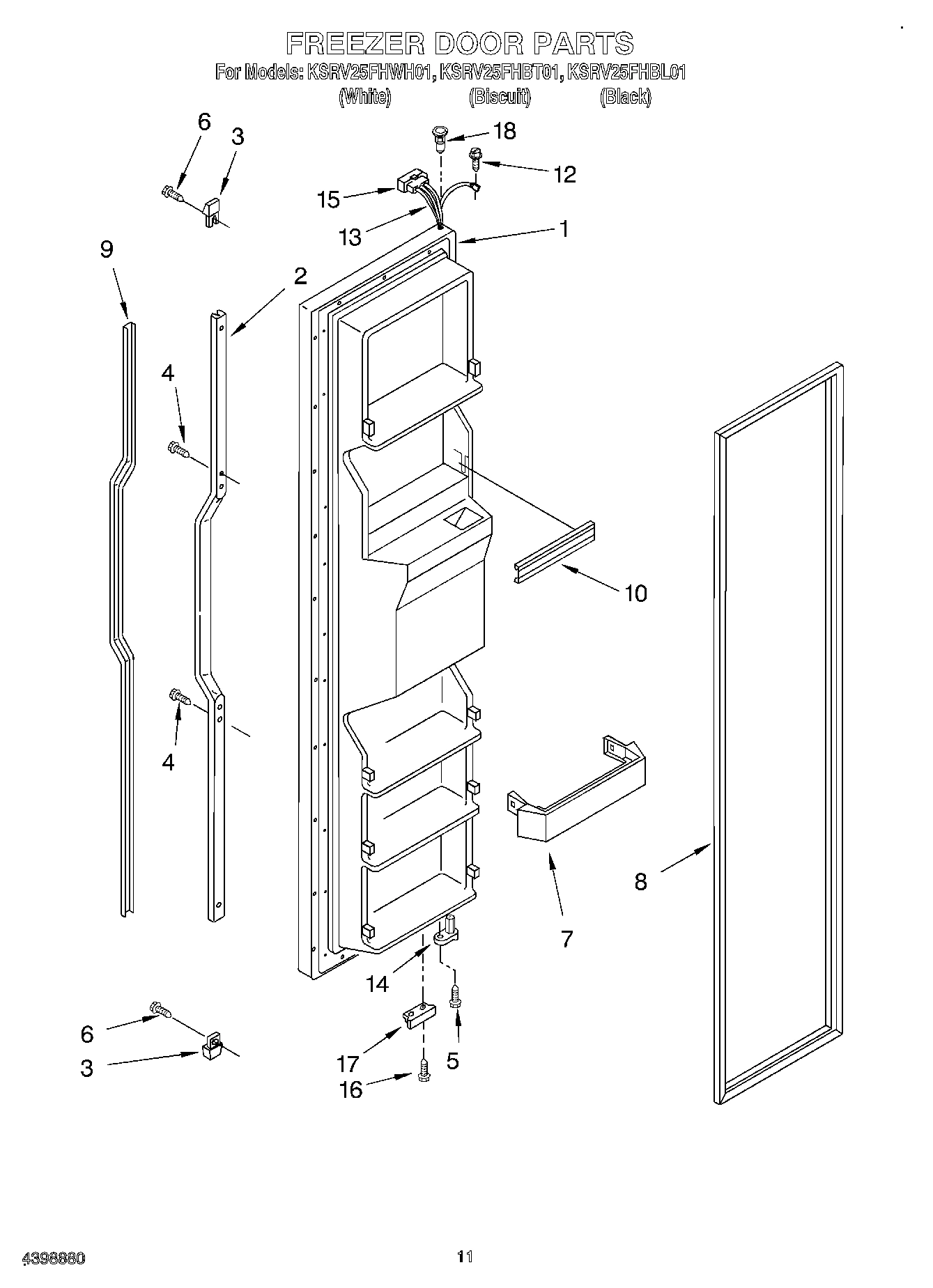 07 - FREEZER DOOR