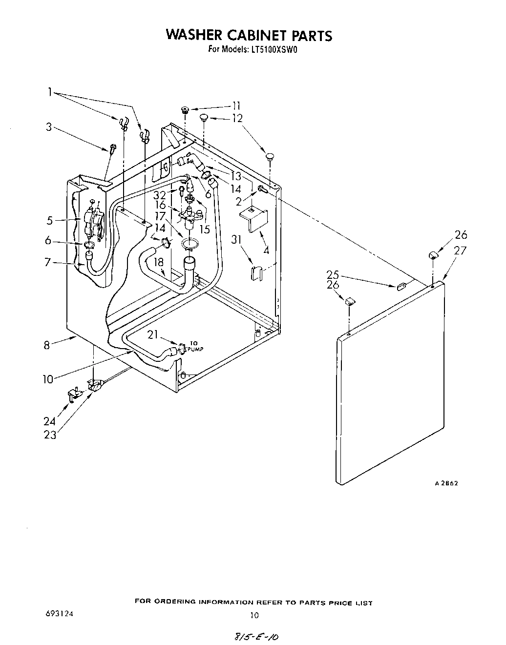 08 - WASHER CABINET