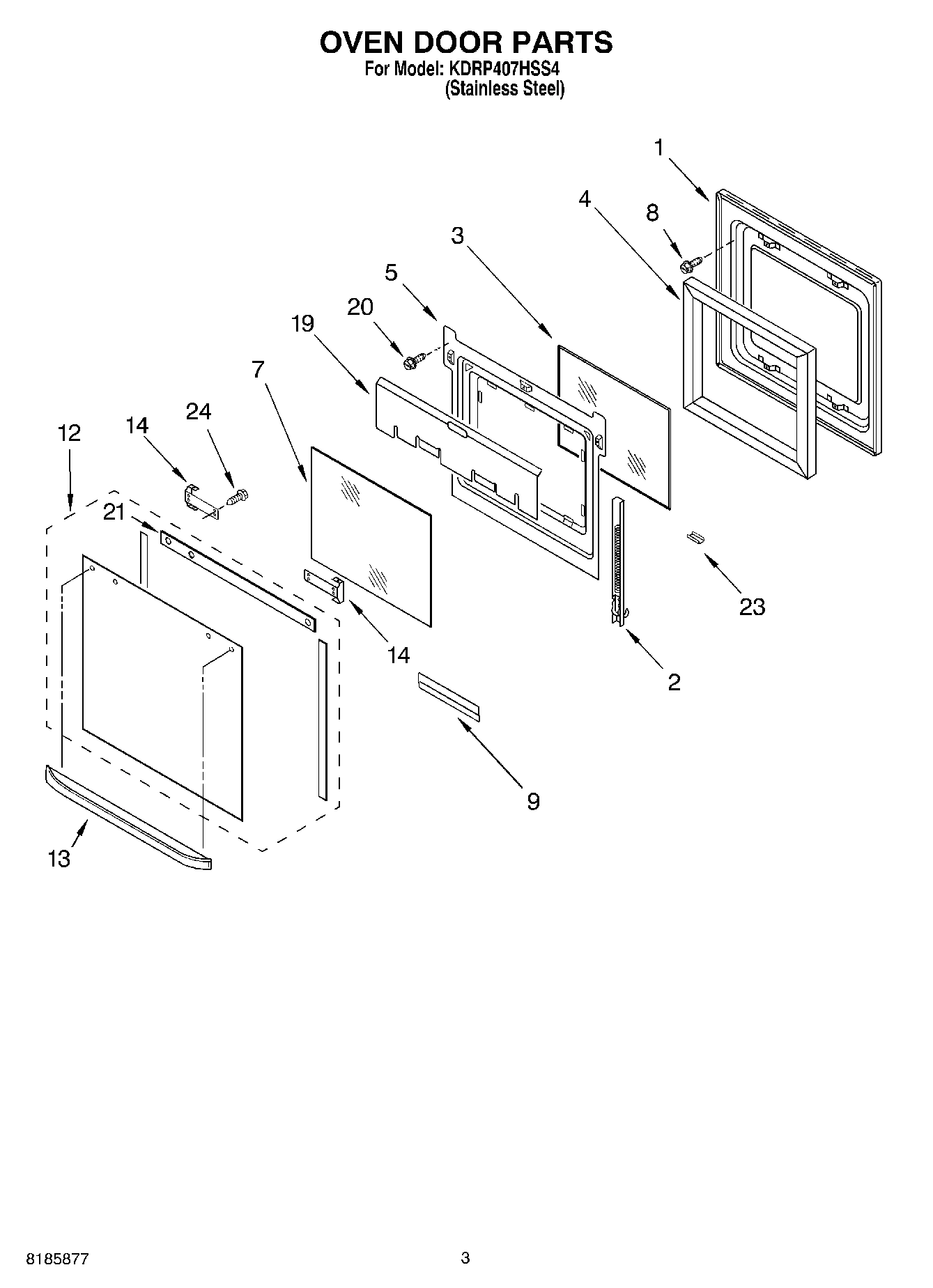 02 - OVEN DOOR