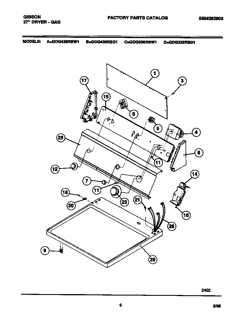 04 - CONSOLE, CONTROLS, TOP PANEL