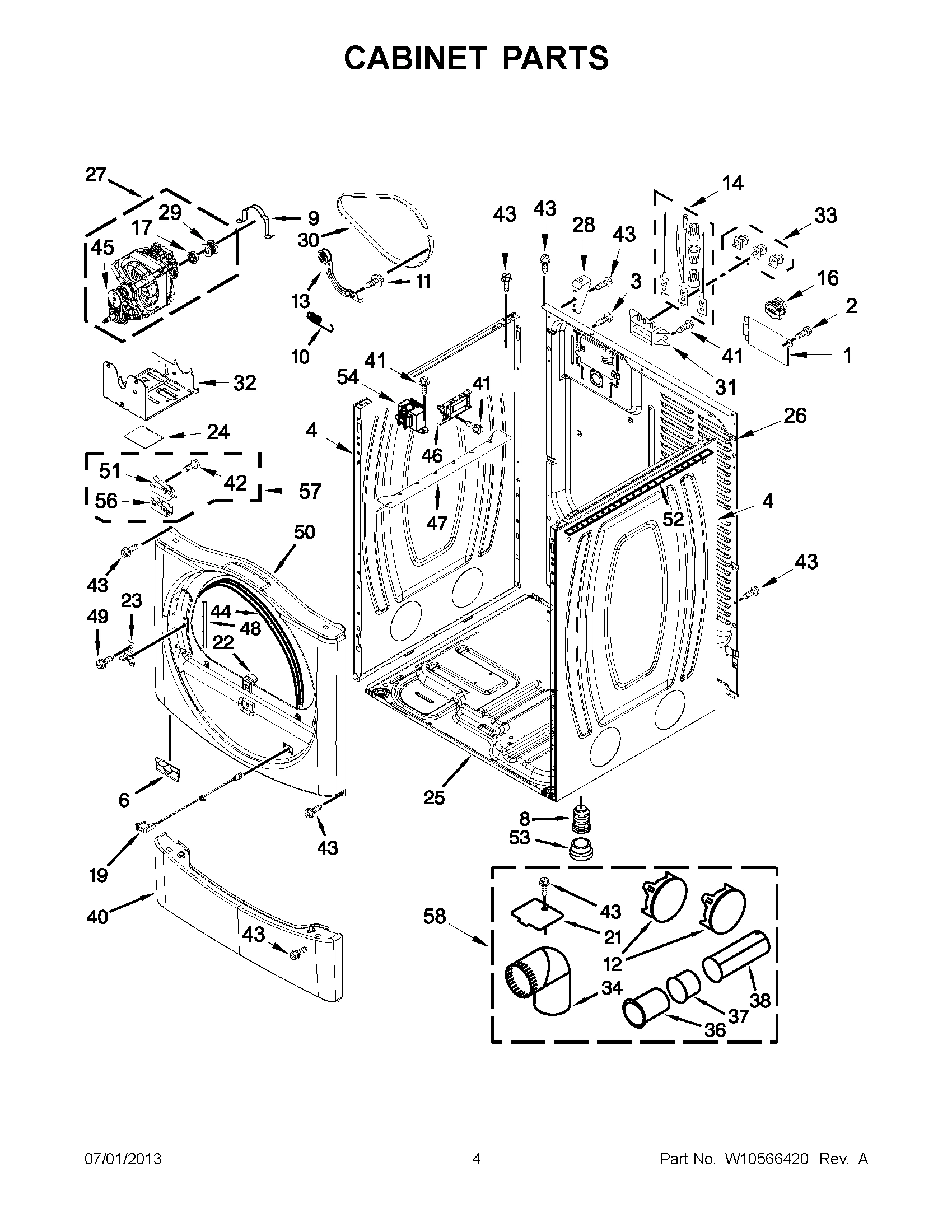 02 - CABINET PARTS