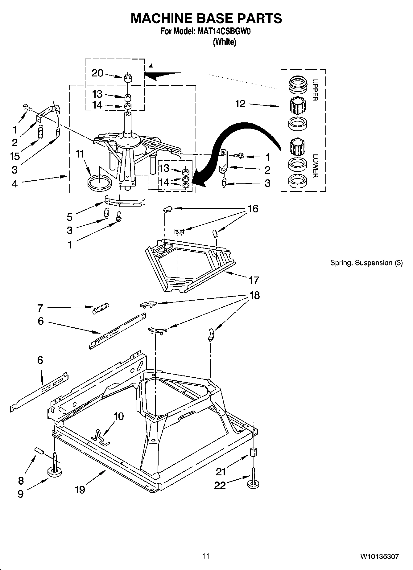 07 - MACHINE BASE PARTS