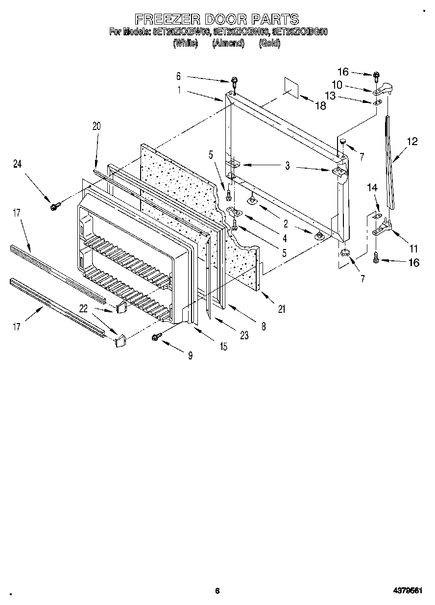 05 - FREEZER DOOR