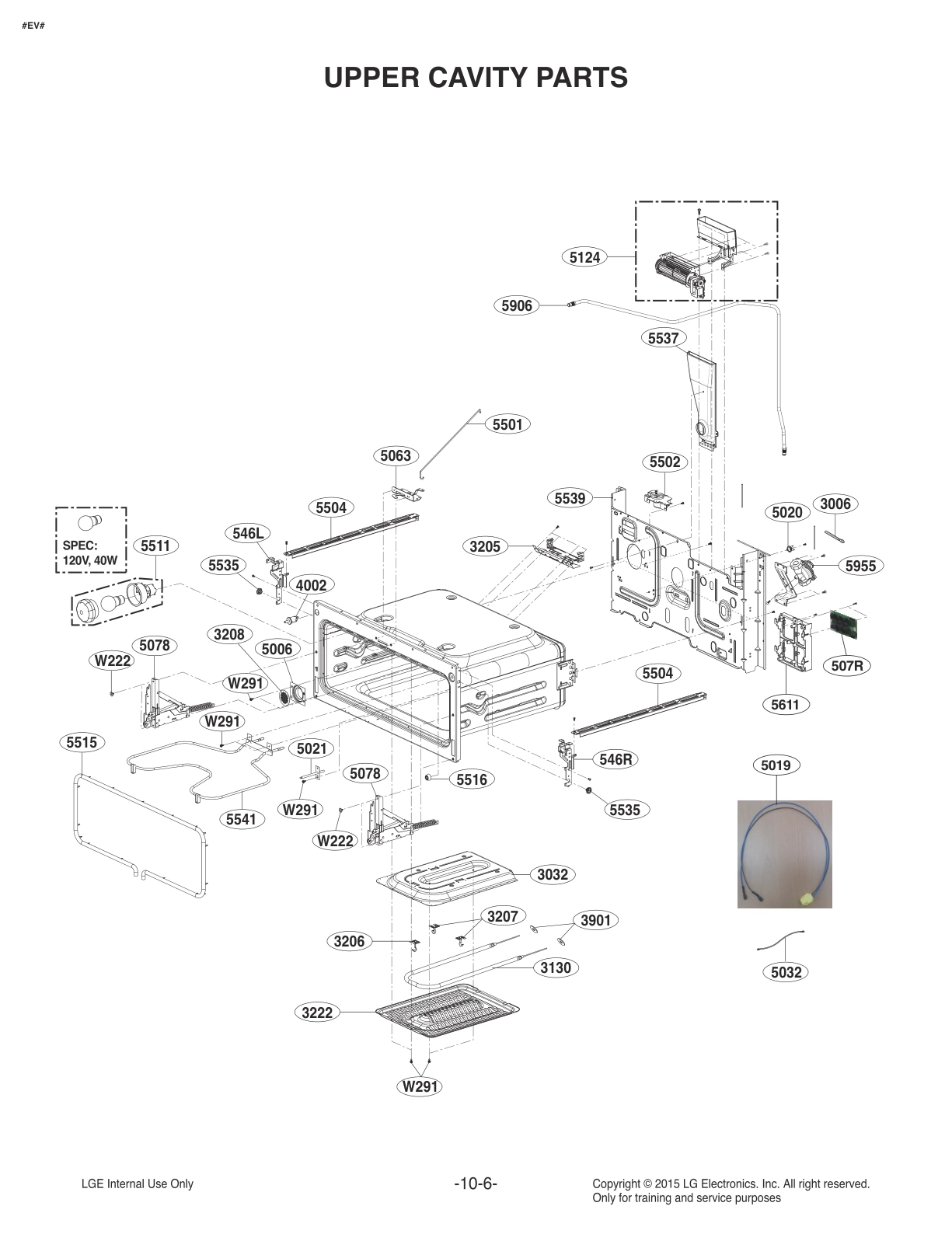 UPPER CAVITY PARTS