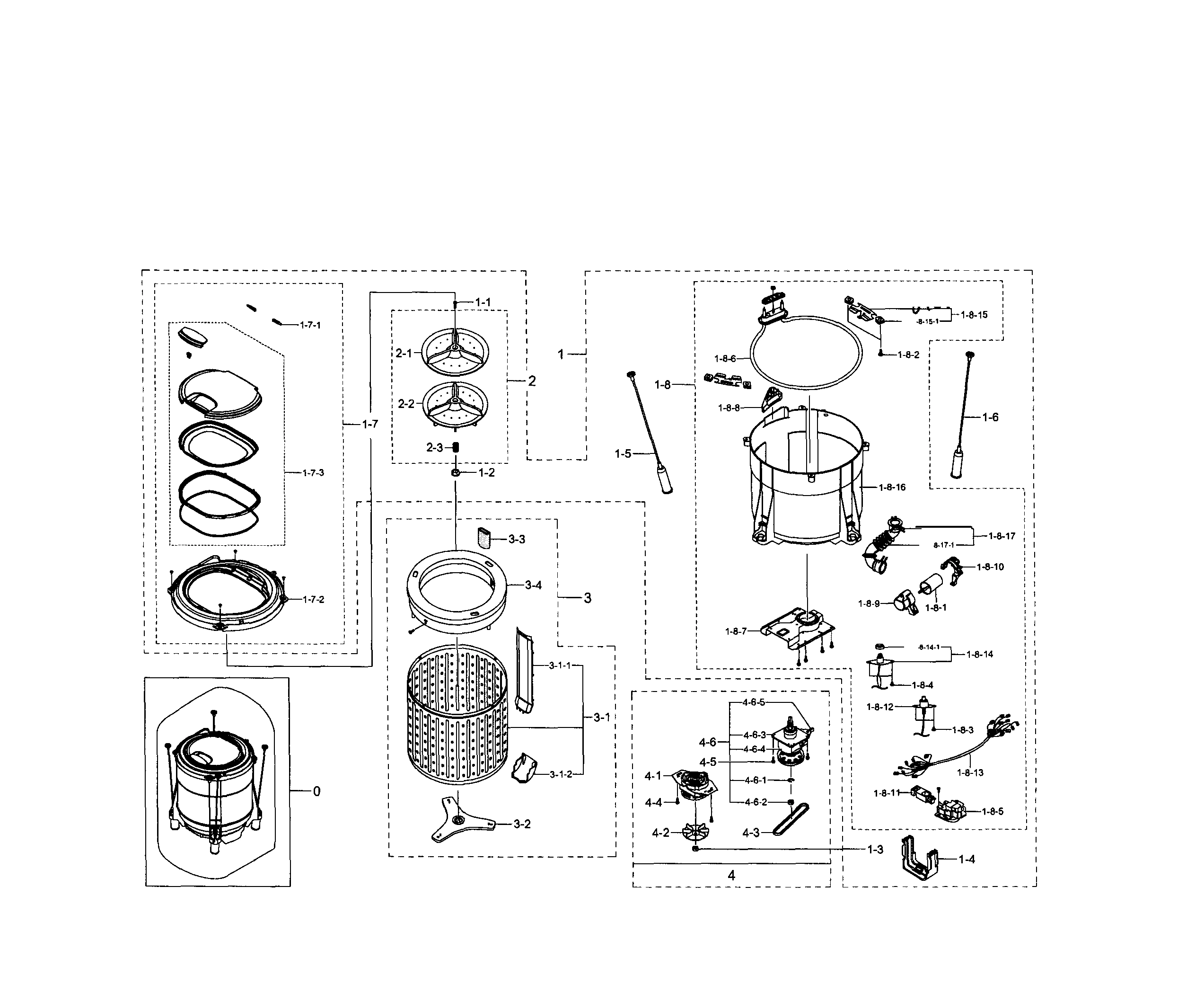 TUB PARTS