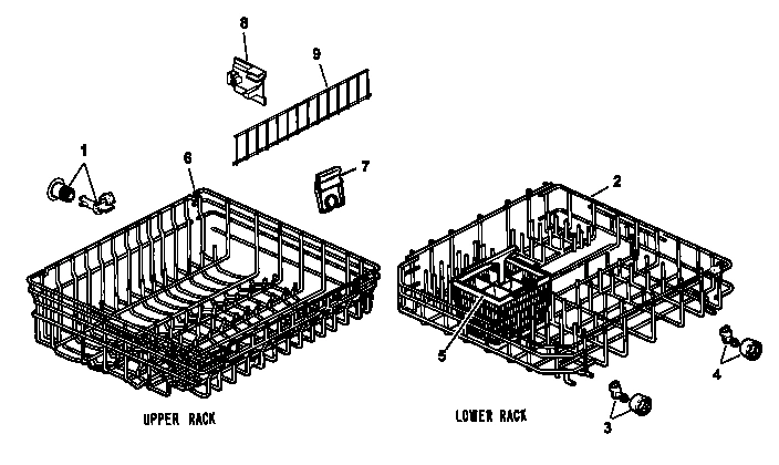 04 - UPPER/LOWER RACKS