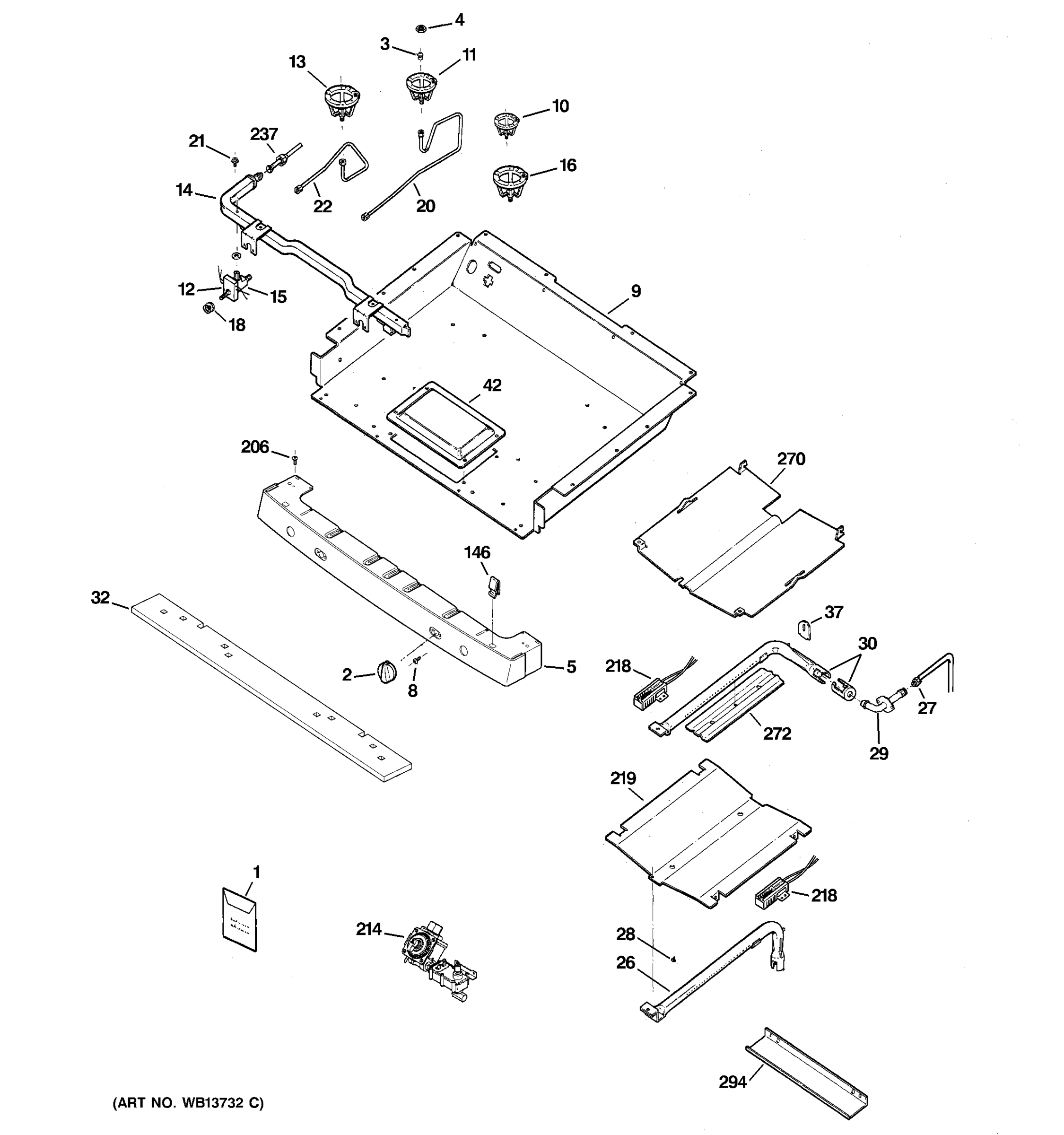 GAS & BURNER PARTS