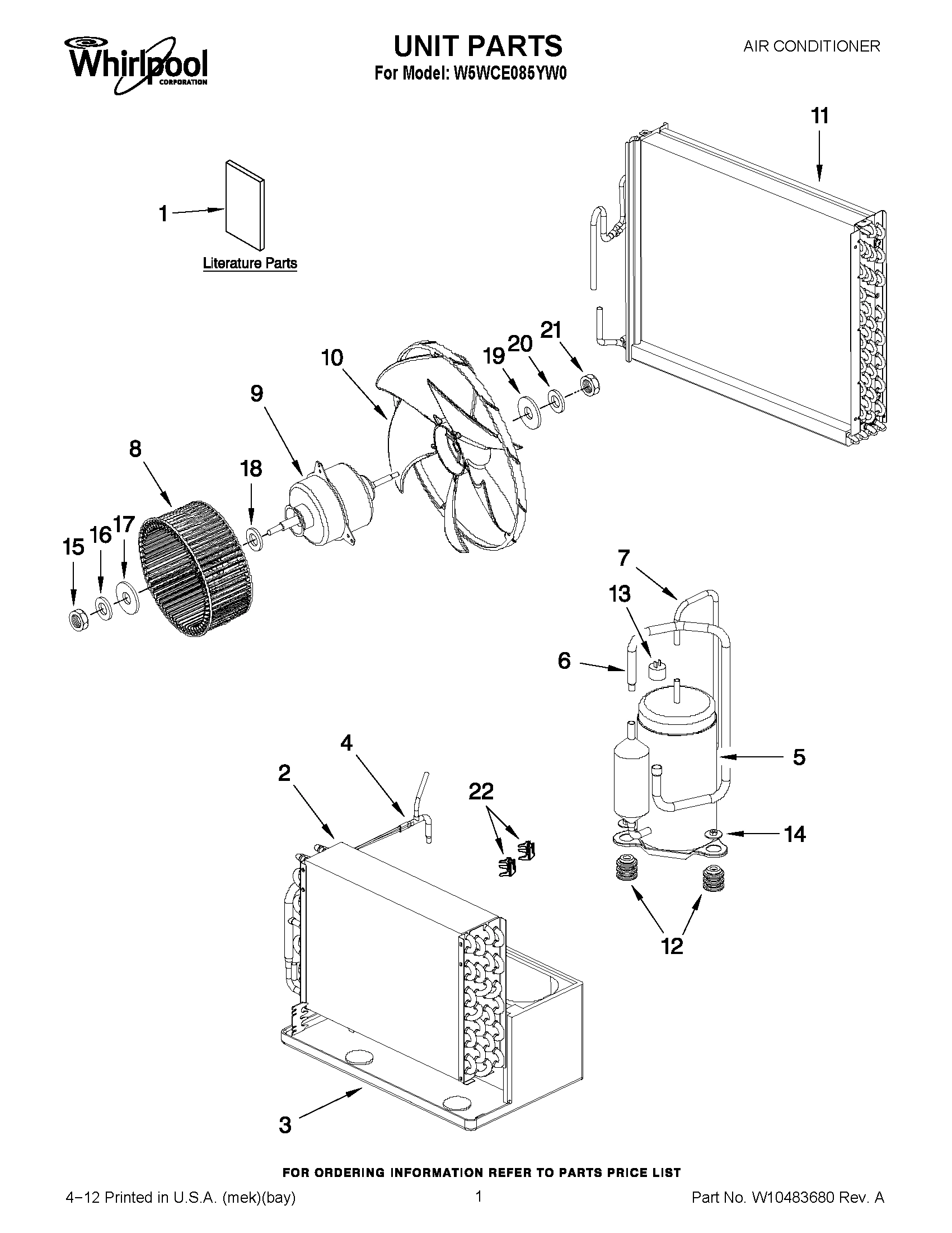 01 - UNIT PARTS