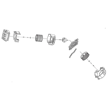COV32287101 LG Air Outsourcing Guide Assembly