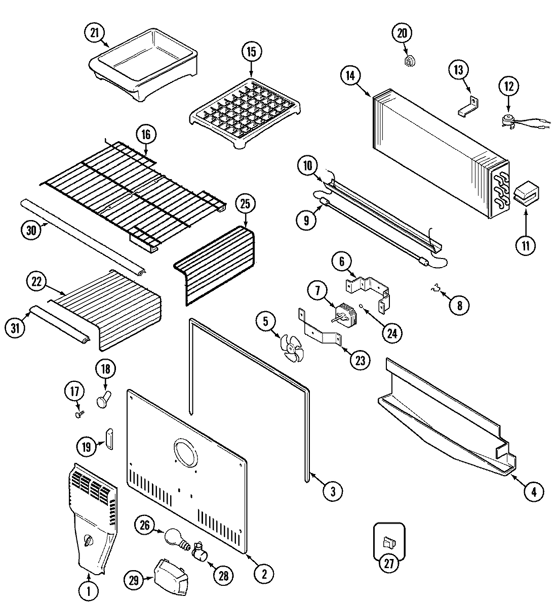03 - FREEZER COMPARTMENT