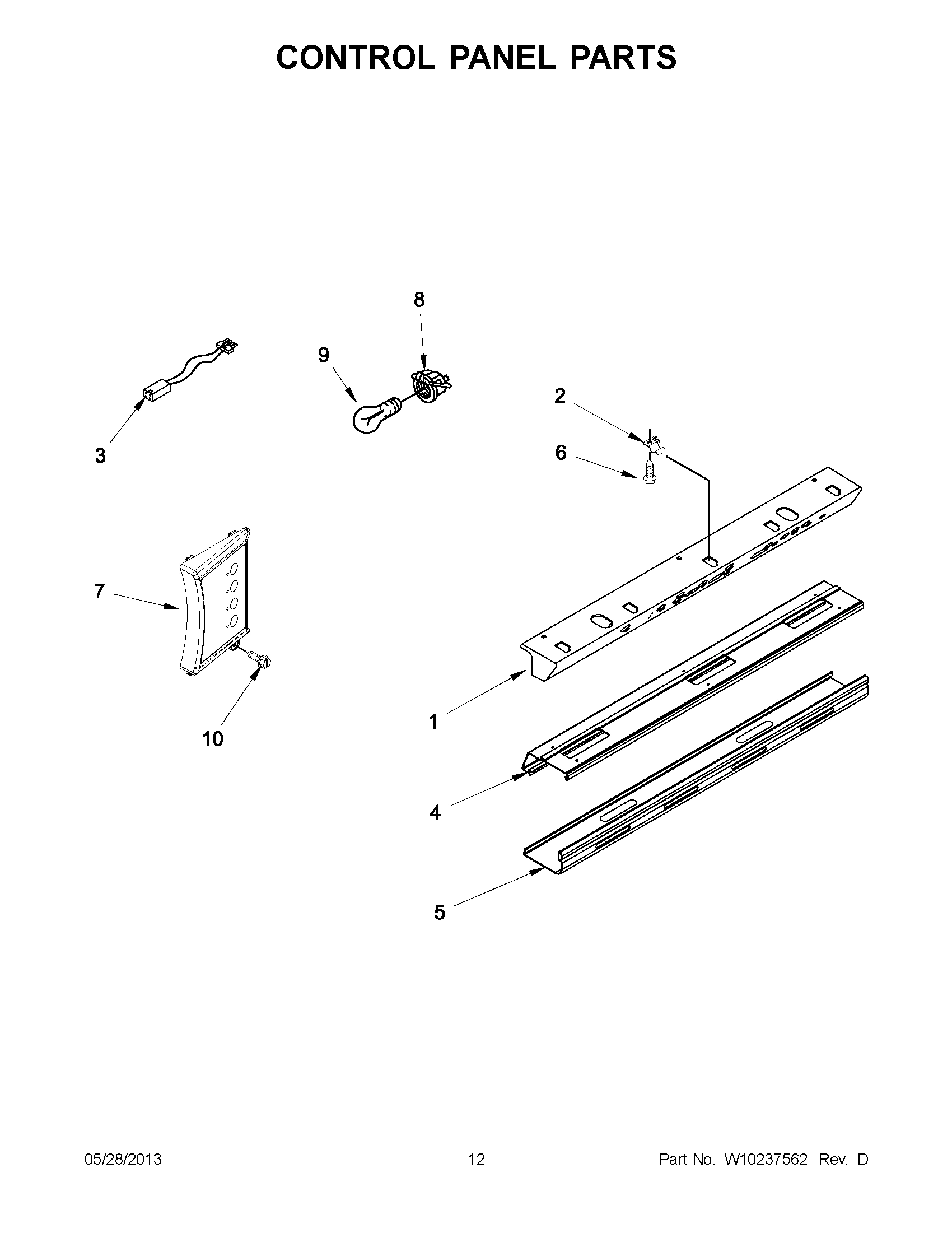 06 - CONTROL PANEL PARTS