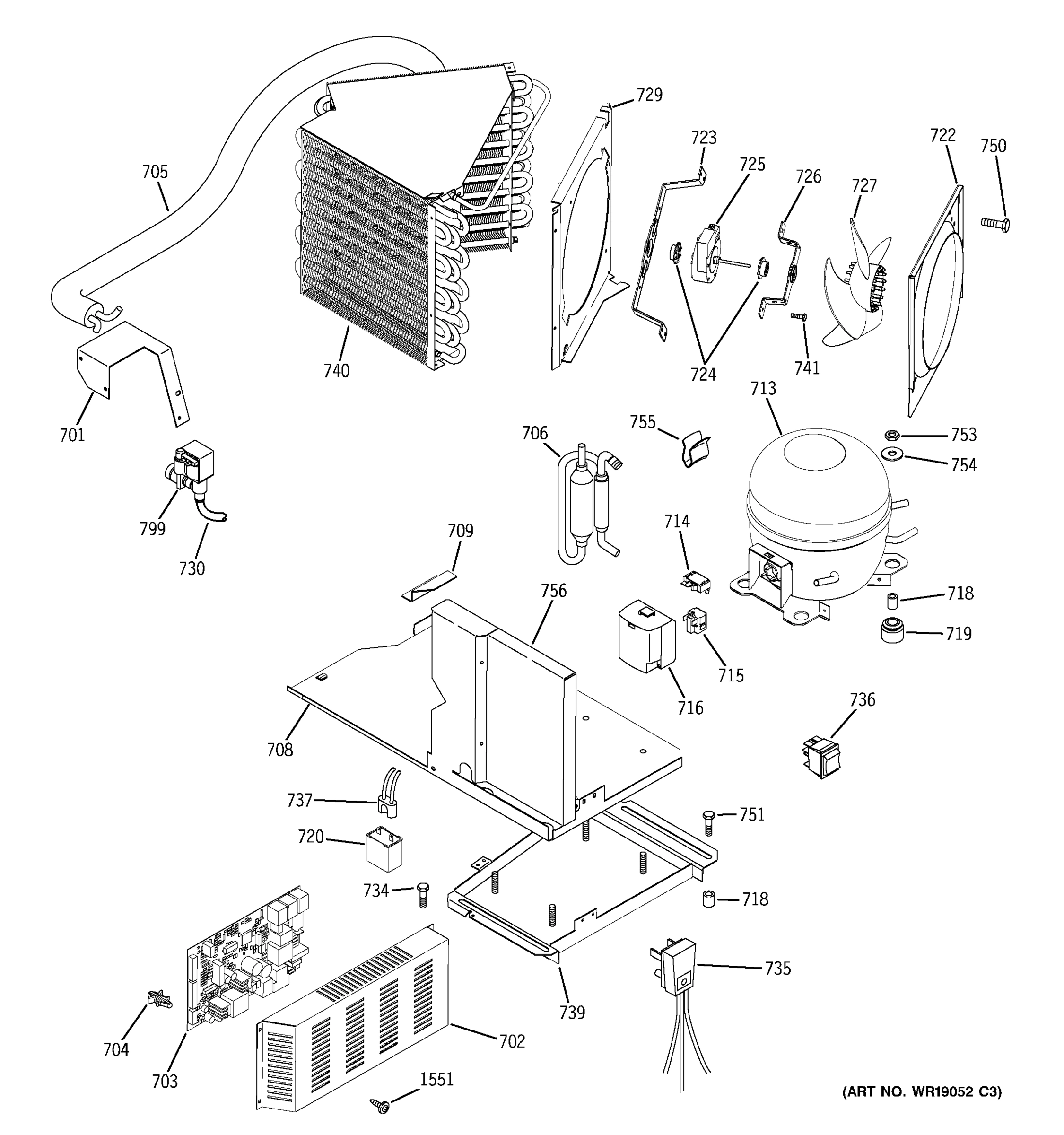 SEALED SYSTEM & MOTHER BOARD