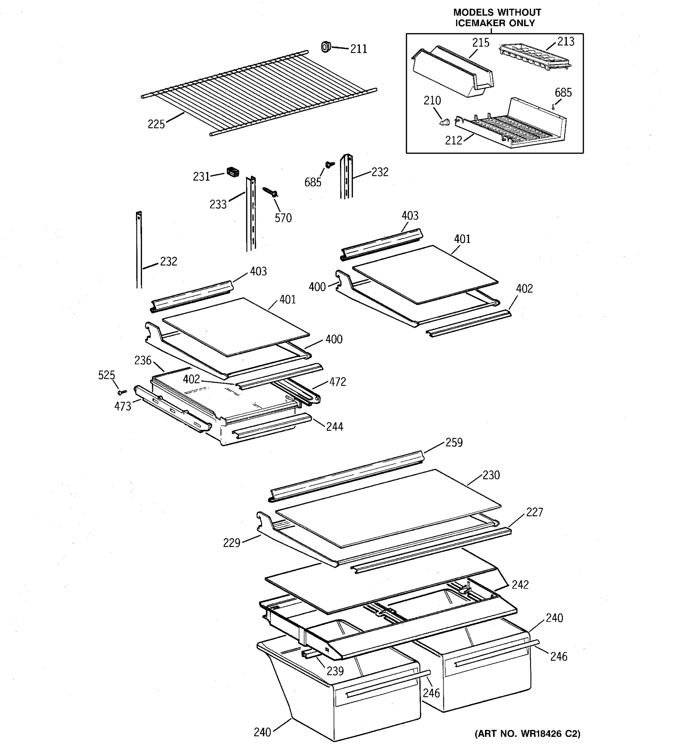 SHELF PARTS