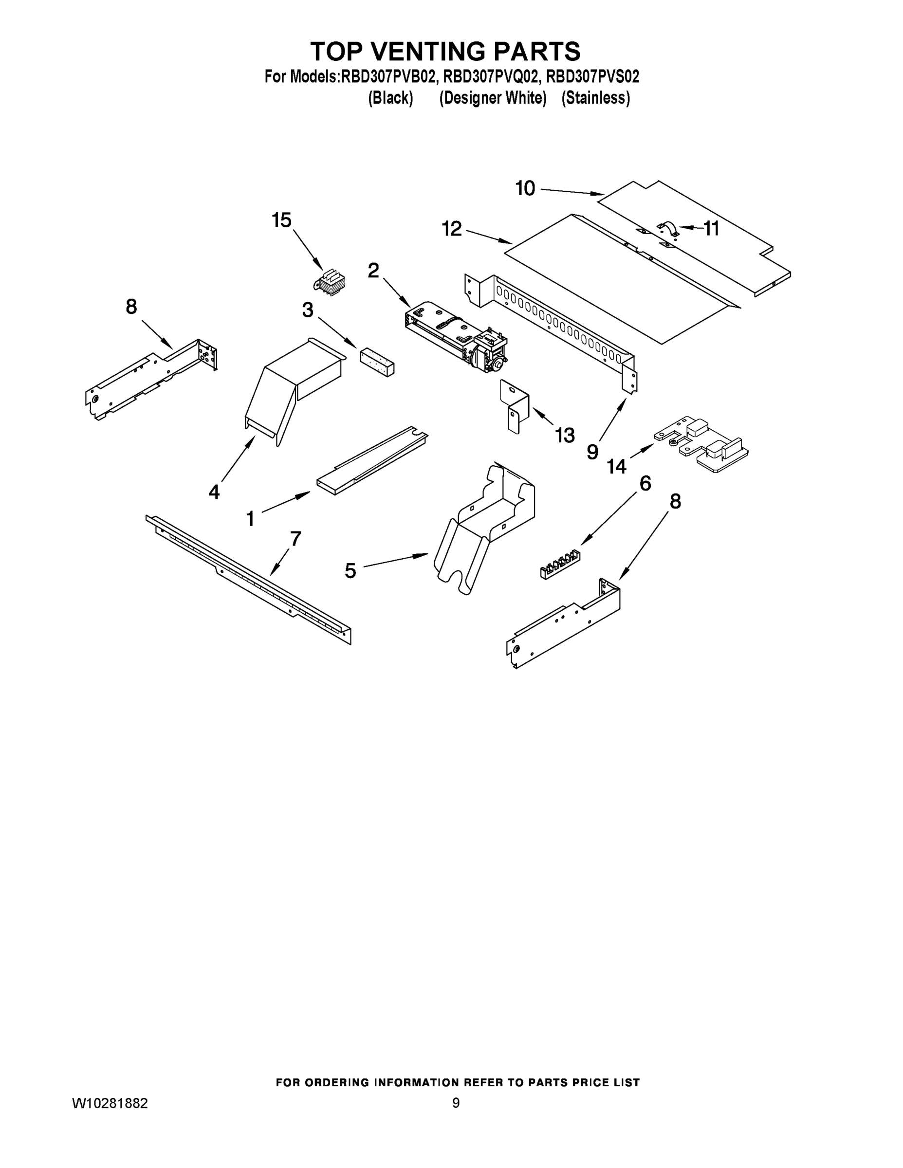 07 - TOP VENTING PARTS