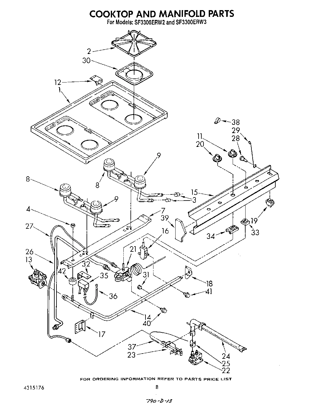 06 - COOKTOP AND MANIFOLD , LITERATURE AND OPTIONAL